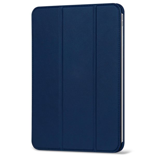 Decoded Textured Sillicon Slim Cover für das iPad 10 (2022) 10.9 Zoll - Navy Peony