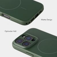 Accezz Grip Backcover mit MagSafe Apple iPhone 16 Pro - Dunkelgrün
