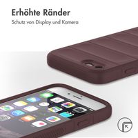 imoshion EasyGrip Backcover Apple iPhone SE (2022 / 2020) / 8 / 7 - Aubergine