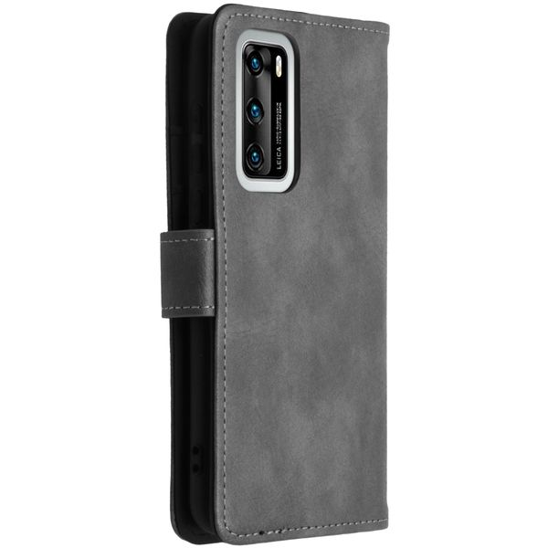 imoshion Luxuriöse Klapphülle Huawei P40 - Grau