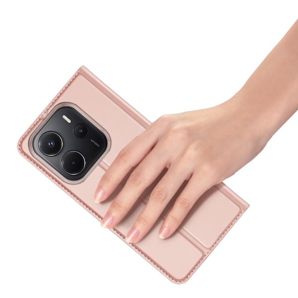 Dux Ducis Slim TPU Klapphülle Xiaomi Redmi Note 14 (4G) - Rosé gold