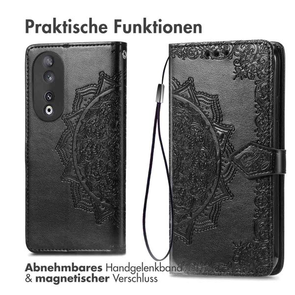 imoshion Mandala Klapphülle Honor 90 - Schwarz