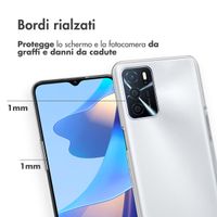 Accezz Clear TPU Backcover Oppo A16(s) / A54s - Transparent