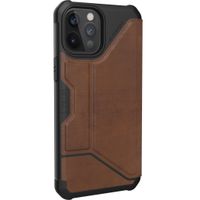 UAG Metropolis Klapphülle iPhone 12 Pro Max - Leather Brown