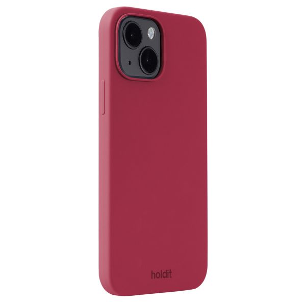 Holdit Silicone Case Apple iPhone 14 / 13 - Red Velvet