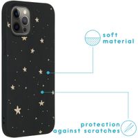 imoshion Design Hülle für das iPhone 12 Pro Max - Sterne / Schwarz