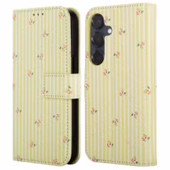 imoshion Design Klapphülle Samsung Galaxy S25 - Garden Stripes