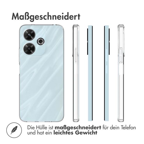 Accezz TPU Clear Cover für das Xiaomi Redmi 13 4G - Transparent