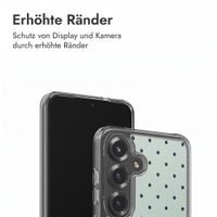 imoshion Design Hülle Samsung Galaxy A18 (4G) / A17 (4G/5G) - Polka Dot Mintgroen