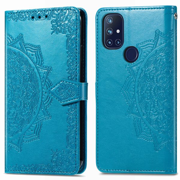 imoshion Mandala Klapphülle OnePlus Nord N10 5G - Türkis