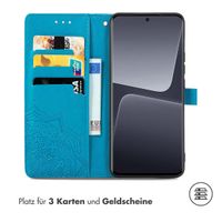 imoshion Mandala Klapphülle Xiaomi 13 Pro - Türkis