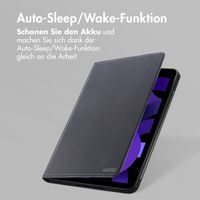 Accezz Classic Klapphülle Apple iPad Air 11 Zoll (2025) M3 / (2024) M2 / Air 5 (2022) / Air 4 (2020) - Schwarz