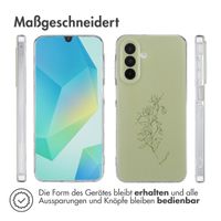 imoshion Design Hülle Samsung Galaxy A26 - Floral Green