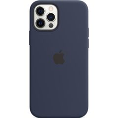Apple Silikon-Case MagSafe Apple iPhone 12 (Pro) - Deep Navy