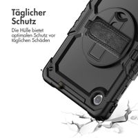 Accezz Robustes Back Cover mit Schultergurt Lenovo Tab M11 - Schwarz