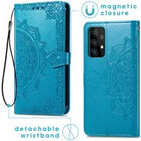 imoshion Mandala Klapphülle Samsung Galaxy A72 - Türkis
