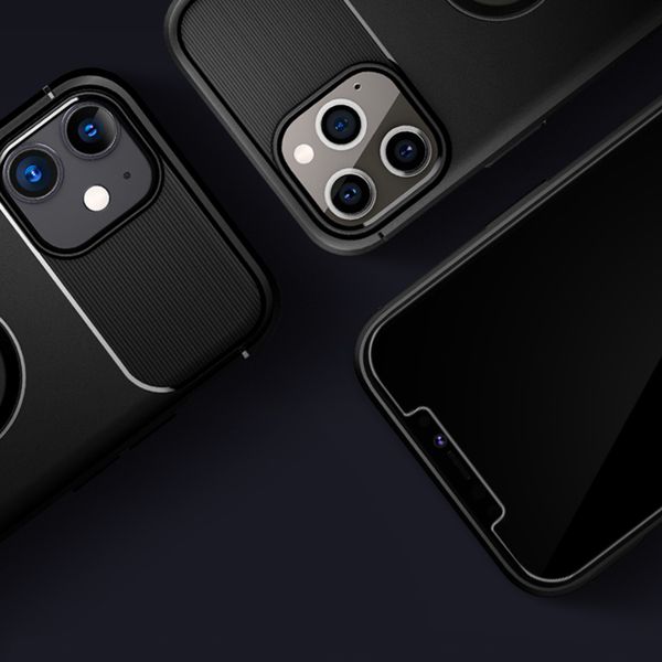 Spigen GLAStR Fit Displayschutzfolie  + Applicator Apple iPhone 12 (Pro)