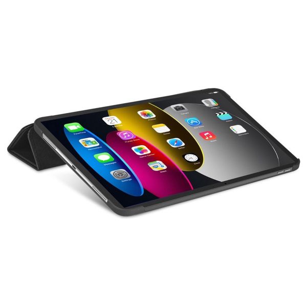 Decoded Textured Sillicon Slim Cover Apple iPad 9 (2021) 10.2 Zoll / iPad 8 (2020) 10.2 Zoll / iPad 7 (2019) 10.2 Zoll - Charcoal