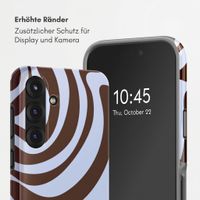 Selencia Vivid Back Cover Samsung Galaxy S25 - Dream Swirl Chocolate