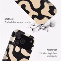 Selencia Vivid Rückabdeckung mit MagSafe Apple iPhone 17 Pro Max - Art Wave Black