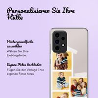 Personalisierte Hülle mit Filmrolle N°1 Samsung Galaxy A53 - Transparent