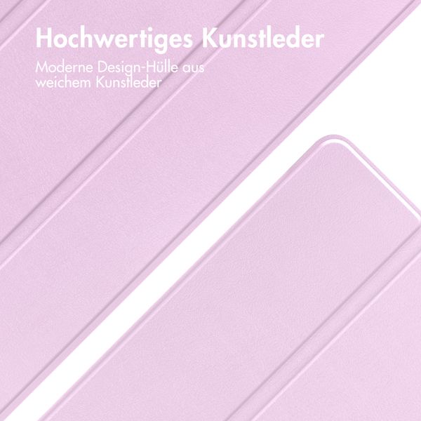 imoshion Trifold Klapphülle Apple iPad 11 (2025) 11 Zoll / iPad 10 (2022) 10.9 Zoll - Rosa