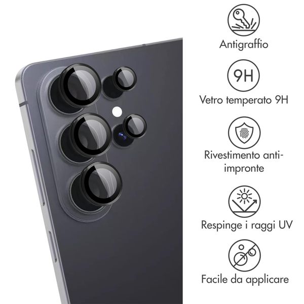 imoshion 2er-Pack Objektivschutz für Kamera für das Samsung Galaxy S26 / S26 Plus - Schwarz