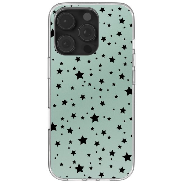 imoshion Design Hülle Apple iPhone 16 Pro - Stars Mint