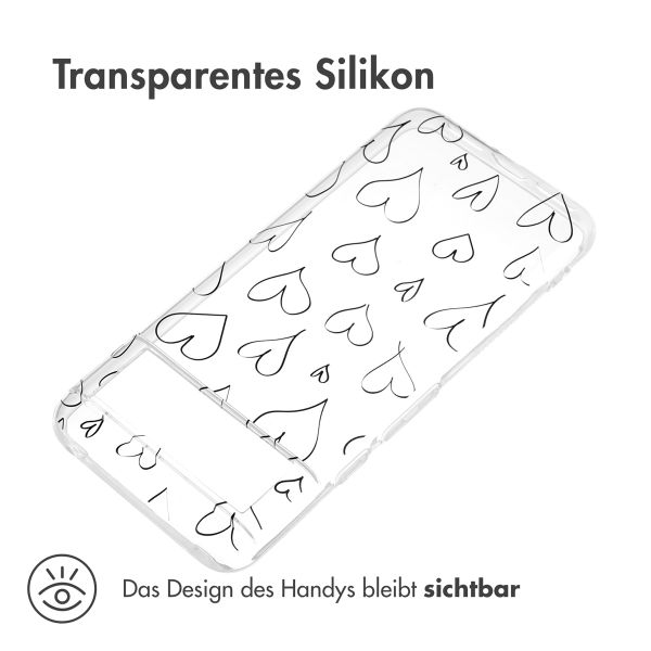 imoshion Design Hülle Google Pixel 8 - Hearts