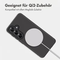 imoshion Color Backcover mit Thin MagSafe Ring Samsung Galaxy S25 / S24 - Schwarz