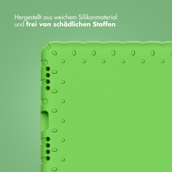 imoshion Schutzhülle mit Handgriff kindersicher Apple iPad 11 (2025) 11 Zoll A16 / iPad 10 (2022) 10.9 Zoll - Grün