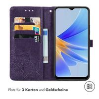 imoshion Mandala Klapphülle für das Oppo A17 - Violett