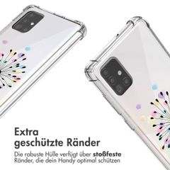 imoshion Design Hülle mit Band für das Samsung Galaxy A51 - Sandstone Dandelion