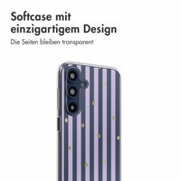 imoshion  Design Hülle für das Samsung Galaxy A16 - Sparkle Lines Lavender