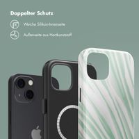 Selencia Vivid Rückabdeckung mit MagSafe Apple iPhone 13 - Nature Grayed Jade