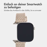 imoshion Corduroy-Band für Apple Watch | 38/40/41/42 mm - Beige