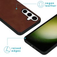 imoshion Entfernbare 2-1 Luxus Klapphülle Samsung Galaxy S24 - Braun