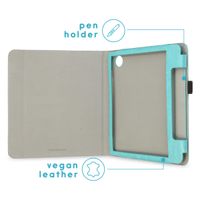 imoshion Vegan Leather Klapphülle Kobo Sage / Tolino Epos 3 - Hellblau