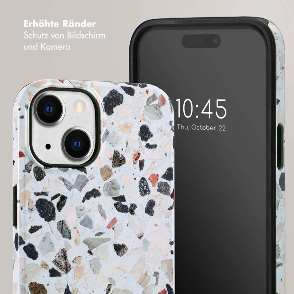 Selencia Vivid Back Cover Apple iPhone 14 - Chic Terazzo