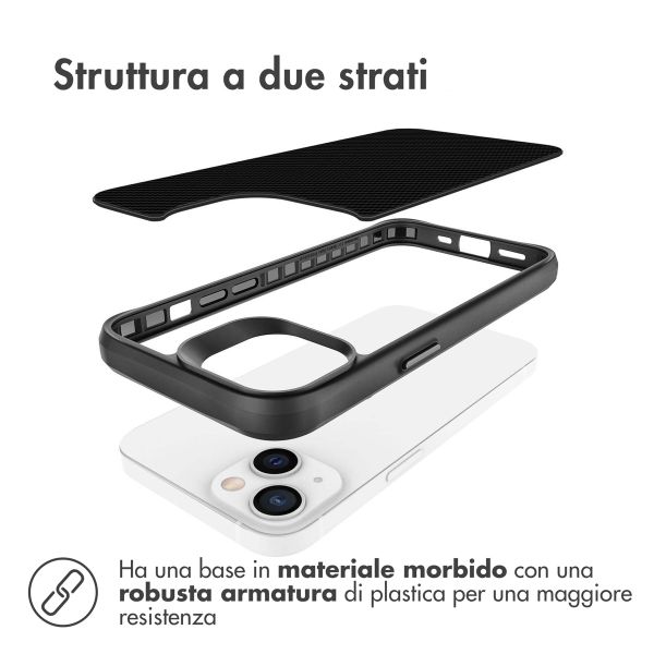 imoshion Rugged Hybrid Carbon Case Apple iPhone 13 - Schwarz