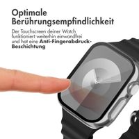 imoshion Full Cover glänzendes Hard Case für die Apple Watch Series 1 / 2 / 3 – 38 mm – Silber