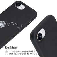 imoshion Silikonhülle design mit Band iPhone 16e - Dandelion Black