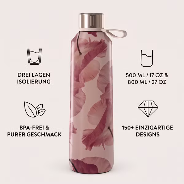 Burga Water Bottle - 500 ml - Tender Kiss