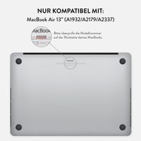 Burga Hardshell Hülle für das MacBook Air 13 Zoll (2018-2020) - A1932 / A2179 / A2337 - Bitter