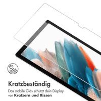 imoshion Displayschutz aus gehärtetem Glas für das Samsung Galaxy Tab A8 - Transparant