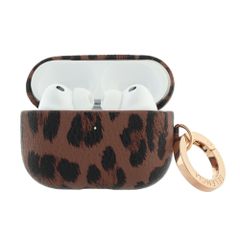 Selencia Sabi Case Apple AirPods Pro 3 - Leopardenmuster - Mocha Brown
