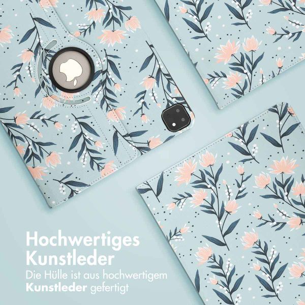 imoshion 360° drehbare Design Klapphülle Apple iPad Pro 13 (2025) M5 / (2024) M4 - Flowers