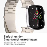 imoshion Edelstahlarmband für das Apple Watch Series 1 bis 9 / SE (38/40/41 mm) | Series 10 / 11 (42 mm) - Polarstern