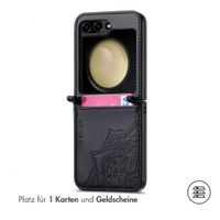 imoshion Mandala Klapphülle Samsung Galaxy Z Flip 5 - Schwarz