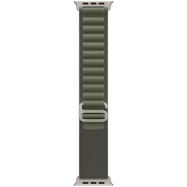 Apple Alpine Loop Band für die Apple Watch Series 1-10 / SE / Ultra (2) - 42/44/45/46/49 mm - Größe S - Grün